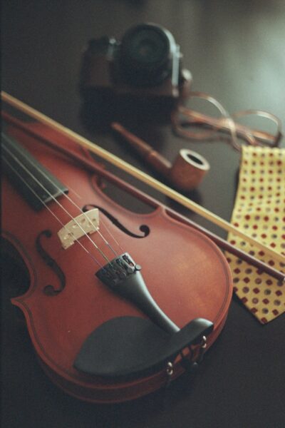 Close up of Violin